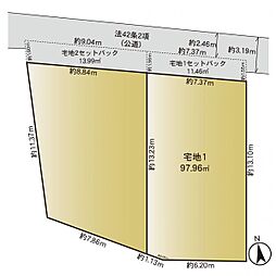 鎌倉市由比ガ浜1丁目　1区画