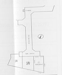 建築条件付売地　円蔵