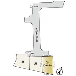 建築条件付売地　円蔵