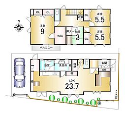 今熊野日吉町　中古一戸建