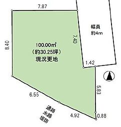 売土地　茨木市橋の内一丁目