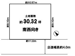 売土地  摂津市千里丘東4丁目