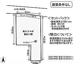 売土地 茨木市太田2丁目