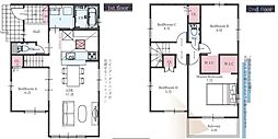 新築戸建　茨木市山手台2期1棟（2階建5LDK）