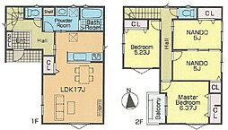 新築戸建 高槻市東五百住町2階建て（4ＬＤＫ）