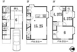 中古戸建　高槻市寿町1丁目3階建て（4ＬＤＫ）