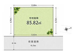 世田谷区等々力2丁目 建築条件無し土地