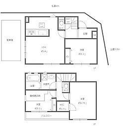 中央6丁目　戸建て