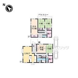 北葛城郡河合町広瀬台2丁目の一戸建て