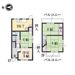 奈良市東九条町の一戸建て