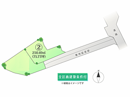 美原2丁目売地 2