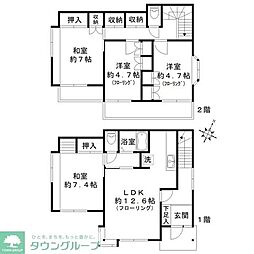 越谷市東越谷６丁目の一戸建て