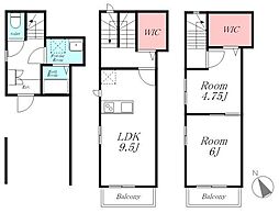 蕨市北町1丁目メゾネット 1
