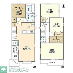 春日部市大場の一戸建て