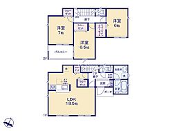 八王子市館町第19　新築戸建　全18棟　8号棟