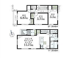 府中市北山町2丁目第2　新築戸建　全7棟　2号棟