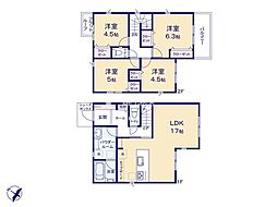 福生市大字福生第1　新築戸建　全3棟　3号棟