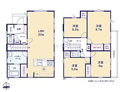 八王子市椚田町4期　新築戸建　全2棟　2号棟