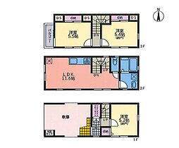 西東京市保谷町1丁目　新築未入居戸建　全1棟