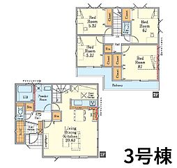 稲城市坂浜2期　新築戸建　全3棟　3号棟