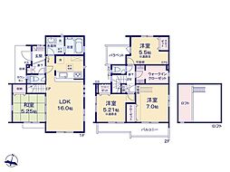 東村山市青葉町1丁目　新築戸建　全18棟　12号棟