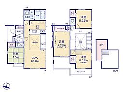 東村山市青葉町1丁目　新築戸建　全18棟　11号棟