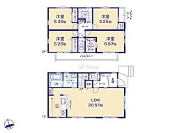 小平市上水新町2丁目2期　新築戸建　全1棟