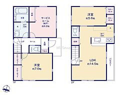 東大和市向原6丁目　新築戸建　全4棟　B号棟