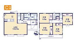 東大和市狭山4丁目第6期　新築戸建　全7棟　C号棟