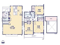 東久留米市前沢3丁目2期 新築戸建 全42棟 17号棟