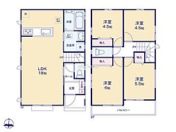 あきる野市下代継　新築戸建　全2棟　Ａ号棟