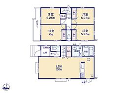 東大和市向原2丁目5期　新築戸建　全2棟　Ａ号棟