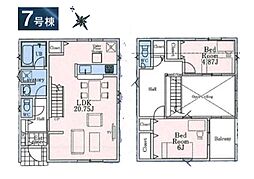 武蔵村山市残堀5丁目第19期　新築戸建　全11棟　7号棟