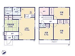 武蔵村山市残堀5丁目第19期 新築戸建 全11棟 5号棟