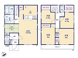 武蔵村山市残堀5丁目第19期　新築戸建　全11棟　1号棟