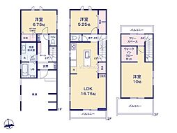 立川市柴崎町1丁目第5期　新築戸建　全3棟　2号棟