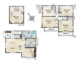 東久留米市中央町4丁目 新築戸建 全2棟 1号棟