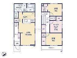 立川市上砂町3丁目第2期　新築戸建　全2棟　3号棟