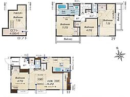 府中市四谷4丁目　新築戸建　全14棟　13号棟