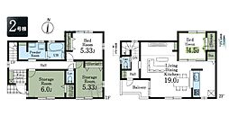 あきる野市草花第5　新築戸建　全2棟　2号棟