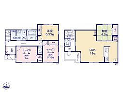 あきる野市草花第5 新築戸建 全2棟 2号棟