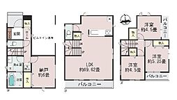 相模原市緑区橋本8丁目　新築戸建　全3棟　B号棟