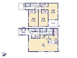 清瀬市下宿2丁目第3　新築戸建　全19棟　17号棟
