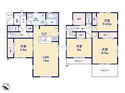 あきる野市五日市第10　新築戸建　全4棟　1号棟