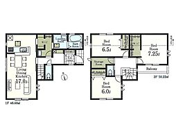 あきる野市野辺第5　新築戸建　全2棟　2号棟