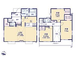東村山市秋津町4丁目　新築戸建　全7棟　5号棟