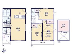 昭島市郷地町2丁目　新築戸建　全2棟　B号棟