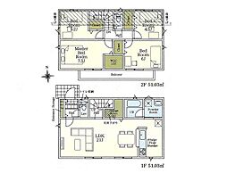 三鷹市大沢1丁目第17　新築戸建　全1棟　1号棟