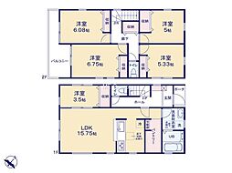 青梅市長淵3丁目第4 新築戸建 全7棟 1号棟