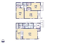 立川市幸町5丁目 新築戸建 全3棟 2号棟